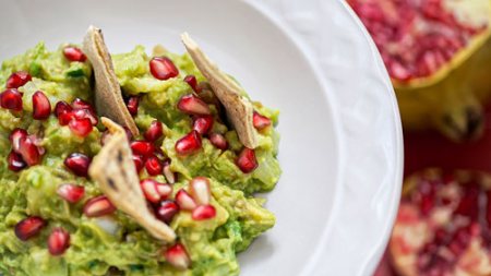 Pomegranate Guacamole