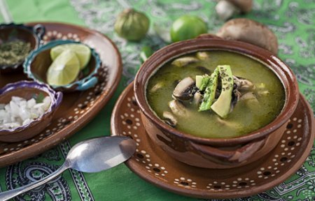 Vegetarian Green Pozole