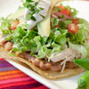 Chicken Tostadas